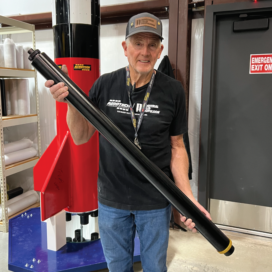 Complete AeroTech RMS-75/10240 Rocket Motor Hardware System