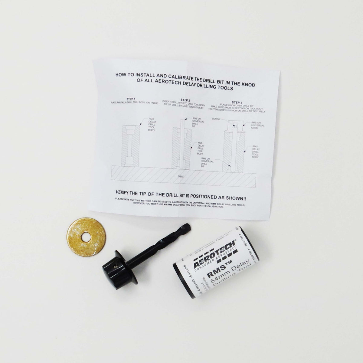 AeroTech 54mm Delay Drilling Tool - 54RDDT – AeroTech/Quest