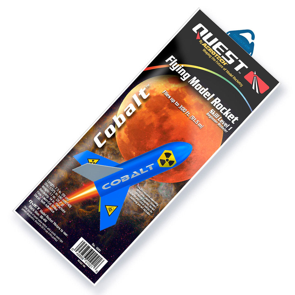 Quest Cobalt™ Model Rocket Kit Q1021 AeroTech/Quest Division, RCS