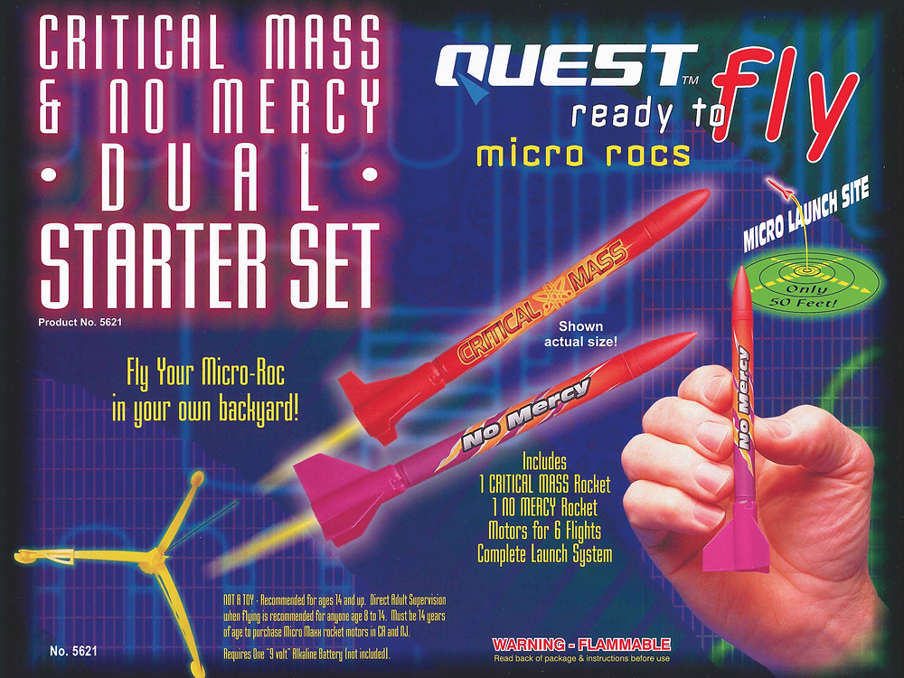 MIROS スターターキット Quest Micro Maxx™ Critical Mass & No Mercy Dual Starter Set