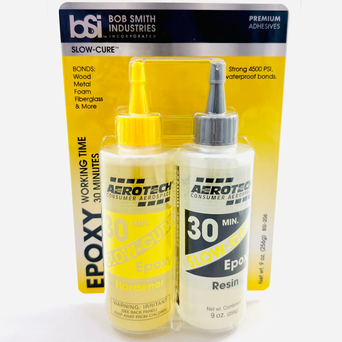 30-minute EPOXY GLUE 8 OZ SET (2x4oz) STRONG industrial-strength adhesive