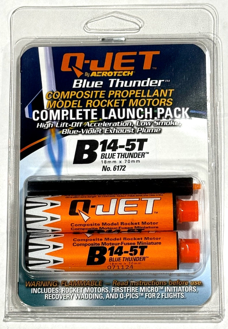 Quest Q-Jet™ B14-5T Blue Thunder Complete 2-Motor Launch Pack - Q6172 ...