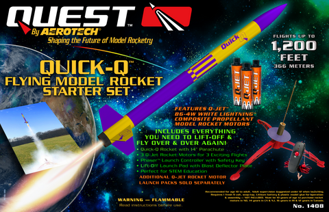 Quest Model Rocket Sets – AeroTech/Quest Division, RCS Rocket Motor ...