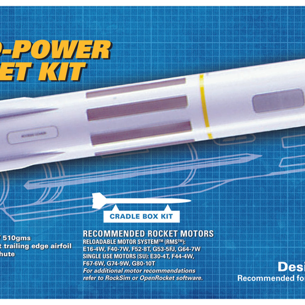 Enerjet by AeroTech StrongArm™ MidPower Rocket Kit 89017 AeroTech