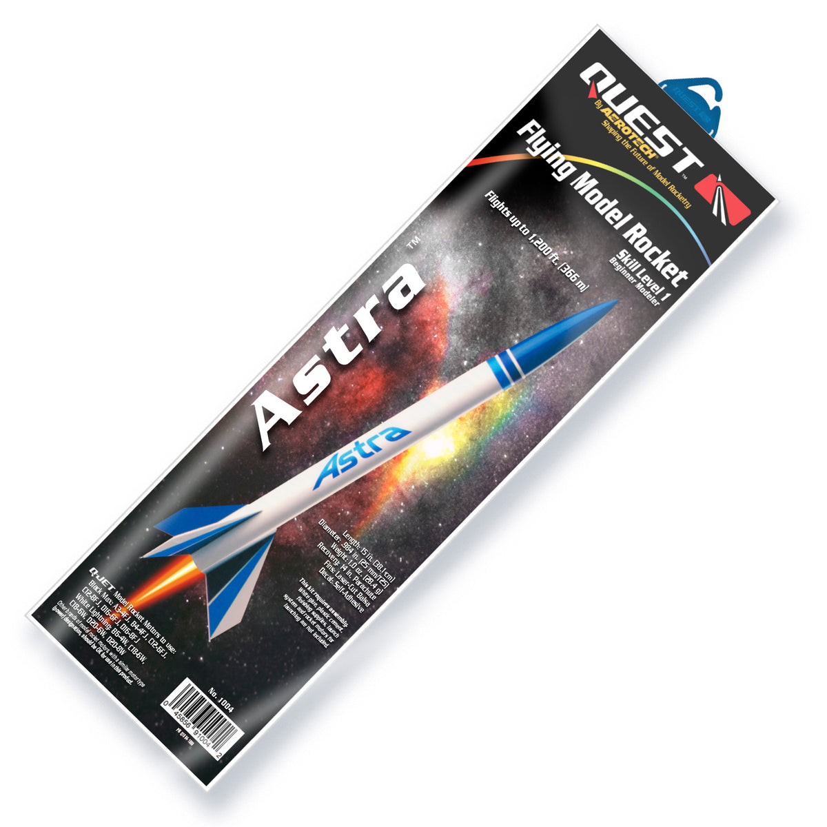 Quest Astra Model Rocket Kit - Q1004 – AeroTech/Quest Division, RCS ...