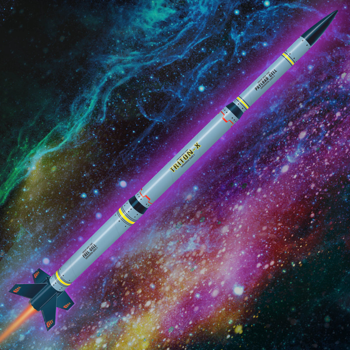 Quest TritonX™ Model Rocket Kit Q1617 AeroTech/Quest Division, RCS