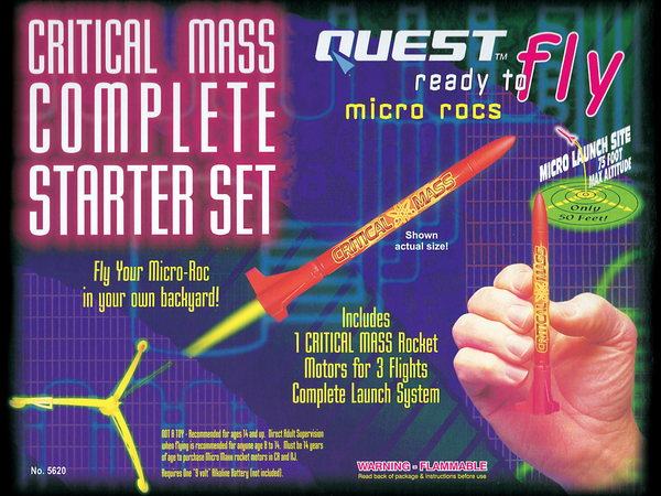 Quest Micro Maxx™ Critical Mass Complete Starter Set - Q5620 Quest Micro Maxx™ Critical Mass Complete Starter Set - Q5620