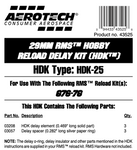AeroTech HDK-25 RMS-29/40-120 Hobby Delay Kit (3-Pack) - 43525